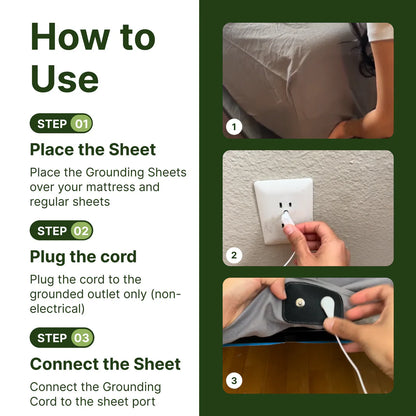 TheRecoveryCo™ - Grounding Bed Sheet